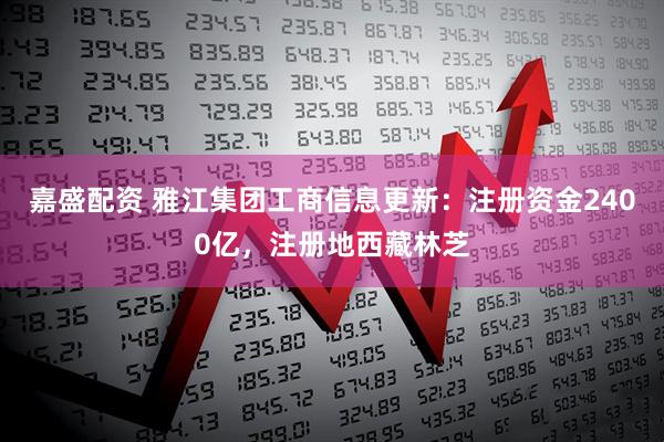 嘉盛配资 雅江集团工商信息更新：注册资金2400亿，注册地西藏林芝