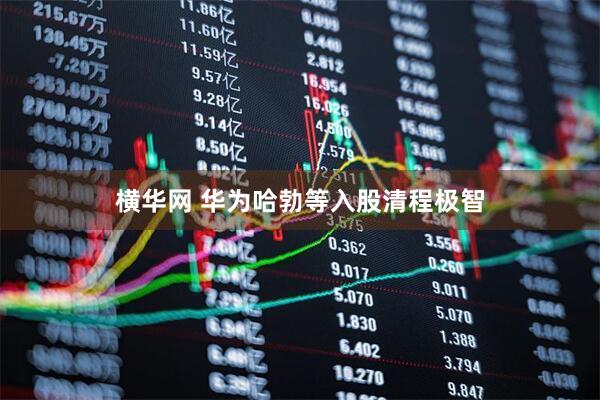 横华网 华为哈勃等入股清程极智